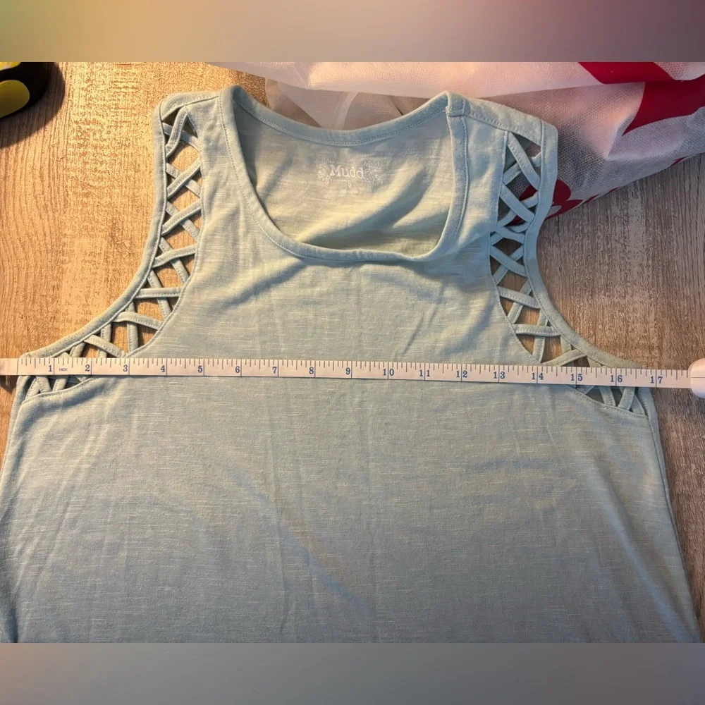 Mudd Sleeveless Tank Top - Blue and Purple Ombre Size Small - Picture 5 of 5